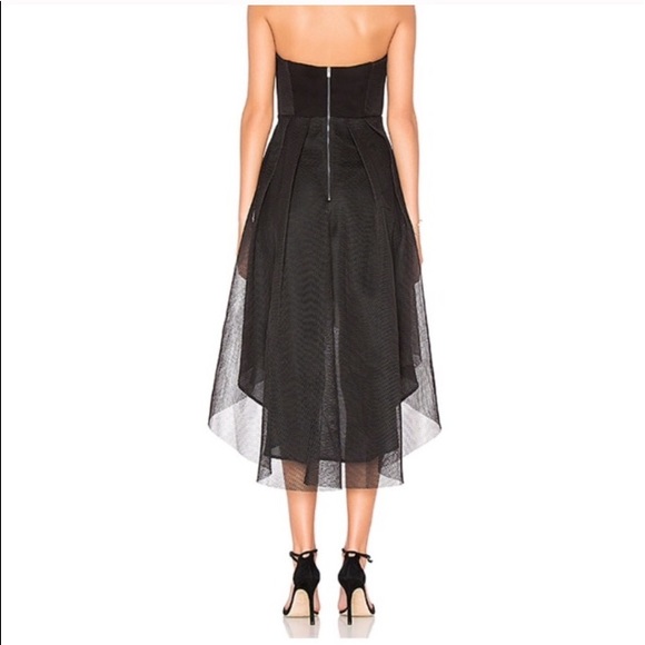 ❤️Elliatt Elysian Black Strapless Dress - Picture 3 of 5